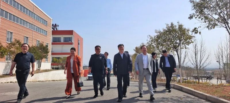 华为公司交运集团联合到龙键集团调研