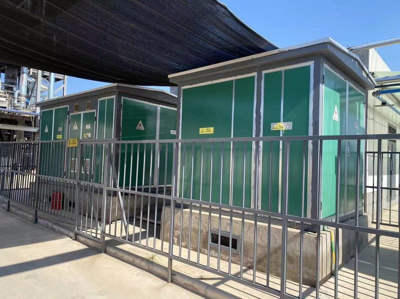 洛阳新翎微纳项目预装式变电站