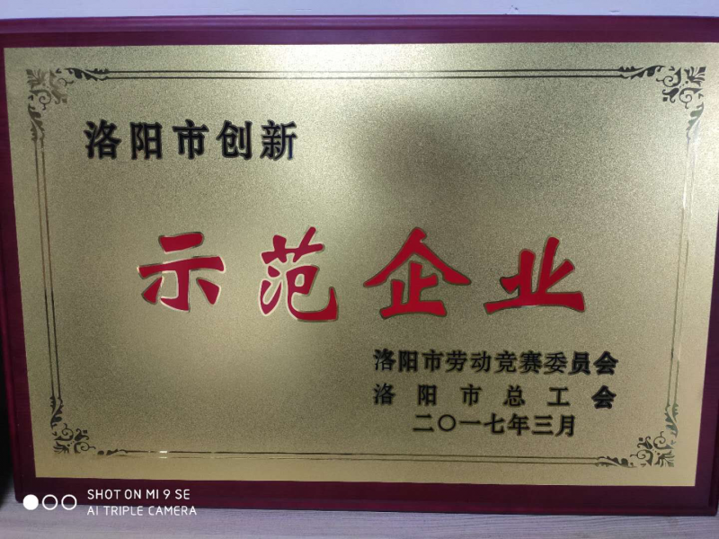 洛阳市创新示范企业