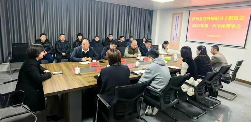 龙键集团见证伊川县知联会这两个会议……