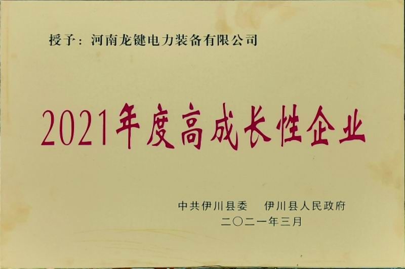 2021年度高成长性企业